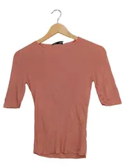 Vorschaubild 1 von Damen Rippstrick Top Rosa Gr. 36/S Lyocell