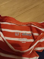 Vorschaubild 3 von Disney Minnie Maus T-Shirt Mädchen Gr. 106-114 rot gestreift Sterne