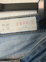 Vorschaubild 3 von Damen Jeans Straight Leg W30 L33 Blau Gr. 38/M Casual