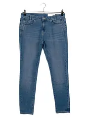 Vorschaubild 1 von Damen Jeans Straight Leg W30 L33 Blau Gr. 38/M Casual