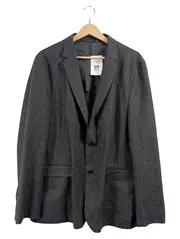 Vorschaubild 1 von Sakko Herren Gr. 46 Grau Meliert Business Blazer Wolle