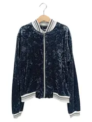 Vorschaubild 1 von Kinder Bomberjacke Samt Petrol Gr. 146/152