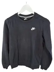 Vorschaubild 1 von Damen Sweatshirt Pullover Grau Logo Sportlich Gr. XS
