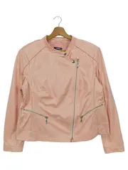Vorschaubild 1 von Leichte Damen Jacke Rosa Gr. 42/L Elegant Übergangsjacke