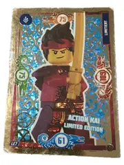 Vorschaubild 1 von Ninjago Sammelkarte Action Kai Limited Edition LE7 Trading Card Game