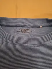 Vorschaubild 2 von Jungen T-Shirt BMX Freestyle Fahrrad Gr. 158/164 Blau Gestreift