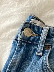 Vorschaubild 3 von Damen High Waist Jeans Blau Größe 32