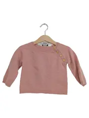 Vorschaubild 1 von Kinder Pullover Rosa Kaschmir Gr. 86 (18M) Casual