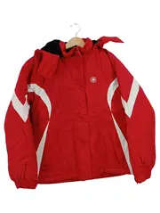 Vorschaubild 1 von Kinder Skijacke Rot Gestreift Gr. 152 Outdoor