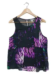 Vorschaubild 1 von Damen Top 38/M Schwarz Modern Streetwear Farbenfroh