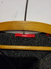 Vorschaubild 5 von Damen Freizeitkleid Grau Meliert Midikleid Gr. 38 M Viskose Polyester