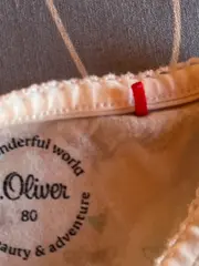 Vorschaubild 5 von Baby Mädchen Kleid Gr. 80 Giraffen Zebras Weiß