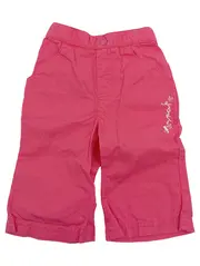 Vorschaubild 1 von Baby Mädchen Shorts Kurze Hose Größe 62 Pink Baumwolle Stickerei Sommer
