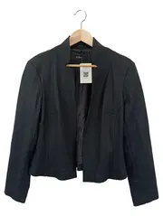 Vorschaubild 1 von Damen Blazer Wolle Schwarz Gr. 38 M Business Elegant Arbeit Büro