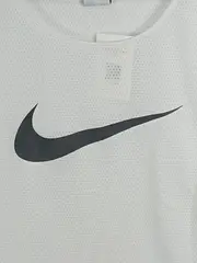 Vorschaubild 2 von Damen Sport T-Shirt Dri-Fit Crop Top Weiß Gr. M Polyester
