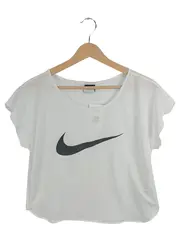 Vorschaubild 1 von Damen Sport T-Shirt Dri-Fit Crop Top Weiß Gr. M Polyester