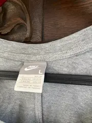 Vorschaubild 3 von Langarmshirt Damen Grau Gr. 40, 42 L Sportlich Meliert