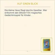 Vorschaubild 6 von Kleine Gewitterhexe 4351 Memospiel Kinderspiel Gedächtnisspiel Hexe Spiel