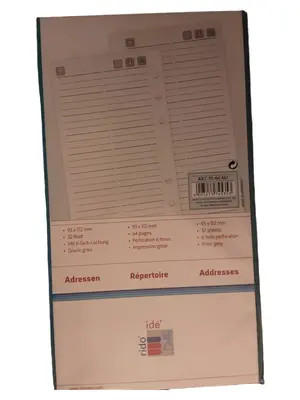 RIDO/IDÉ Notizbuch