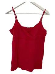 Vorschaubild 1 von Damen Top Shirt Rot Gr. 40/L Baumwolle Casual