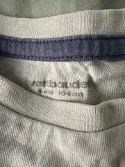 Vorschaubild 2 von T-Shirt Jungen Gr. 104 Grün Colorblock Brusttasche