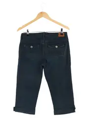 Vorschaubild 2 von Damen Jeans Tapered Fit W28/36 S Blau Casual