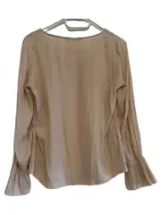 Vorschaubild 3 von Damen Bluse Langarm Rosa Gr. XS 34 Viskose Feminin