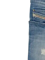 Vorschaubild 2 von Jeans Damen Skinny Fit Blau Größe 27x32