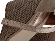 Vorschaubild 4 von Damen Wedges Sandalen Gr. 40 Beige Feminin