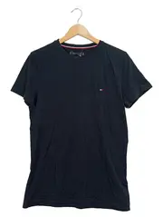 Vorschaubild 1 von Herren T-Shirt Schwarz Gr. M Basic Logo Baumwolle