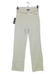 Vorschaubild 1 von Damen Jeans Straight Leg Cut-Out Beige Gr. 40 L