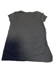 Vorschaubild 2 von EDC T-Shirt Damen Kurzarm Baumwolle Grau Gr. 36 S Casual Schriftzug