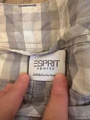 Vorschaubild 5 von Sports Damen Bermuda Shorts kariert Gr. S/36 grau Baumwolle