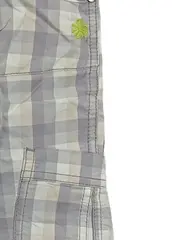 Vorschaubild 3 von Sports Damen Bermuda Shorts kariert Gr. S/36 grau Baumwolle