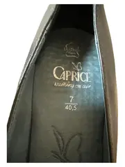 Vorschaubild 4 von Damen Pumps Schwarz Leder Gr. 40,5 Walking on Air Klassisch