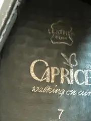 Vorschaubild 6 von Damen Pumps Schwarz Leder Gr. 40,5 Walking on Air Klassisch