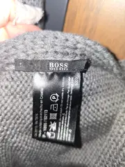 Vorschaubild 2 von Schal Herren Grau Wolle Klassisch Business Casual 160cm