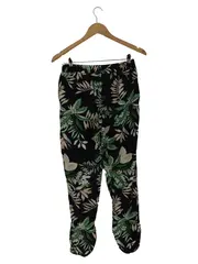 Vorschaubild 2 von Kinder Stoffhose Gr. 164 Mehrfarbig Tropisch Floral Casual
