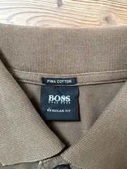 Vorschaubild 5 von Herren Poloshirt Gr. 46/S Braun Casual Kurzarm