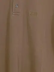 Vorschaubild 2 von Herren Poloshirt Gr. 46/S Braun Casual Kurzarm