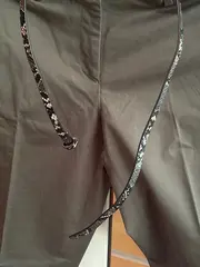 Vorschaubild 3 von Stoffhose Damen Gr. 36 Oliv Klassisch Business Hose