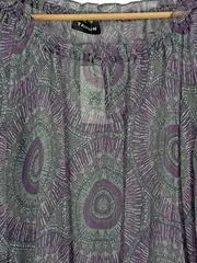 Vorschaubild 2 von Taifun Bluse Damen Langarm Grafisch Mehrfarbig Gr. 40/L