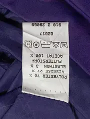 Vorschaubild 4 von Businesskleid Damen Gr. 34/XS Lila Elegant Büro
