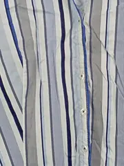 Vorschaubild 3 von Damen Hemdbluse gestreift Baumwolle Gr. 40/L Casual