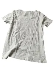 Vorschaubild 4 von Damen T-Shirt Grafik Print Metallic Look Weiß Gr. M