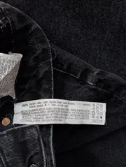 Vorschaubild 4 von Damen Jeans Straight Leg W26/34 Schwarz High Waist Casual