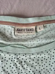 Vorschaubild 4 von Damen Shirt Kurzarm Gr. 40/L Grün Sterne Casual