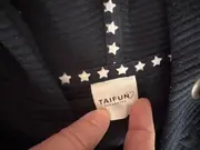 Vorschaubild 2 von Taifun Strickkleid Kapuzenkleid Damen Gr. 34 XS Dunkelblau Sweatkleid