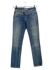 Vorschaubild 1 von 571 Jeans Slim Fit Damen Größe 28 W28 L34 Blau