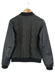 Vorschaubild 2 von Stop+Go Bomberjacke Mädchen Gr. 176 Schwarz Gesteppt Kunstleder